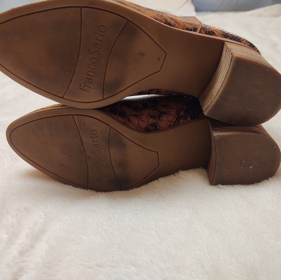 FRANCO SARTO Roar boots, Embossed Snakeskin - Picture 4 of 7